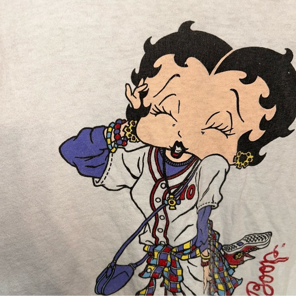 VTG Betty Boop Hip Hop T Shirt L Large 1994 Men’s / Unisex Streetwear Vintage - Picture 4 of 10